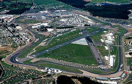Silverstone F1 circuit