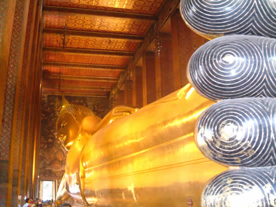 Buddha's toeprints